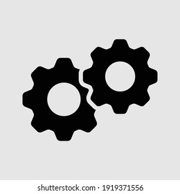 icono de configuración ilustración vectorial aislada