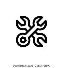Settings Icon Line Style for UI and Controls