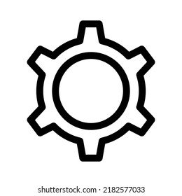 settings icon or logo isolated sign symbol vector illustration - high quality black style vector icons
