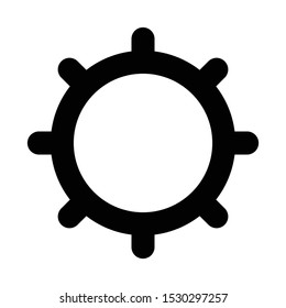 Settings  icon in outline style