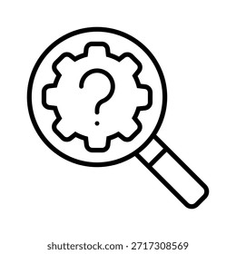 Settings icon. Setup Illustration sign. Support symbol. Fix or repair logo.
