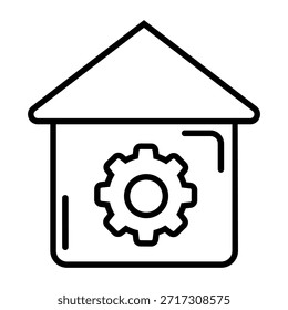 Icono de Configuraciones. Configurar signo de ilustración. Símbolo de Asistencia. Corregir o reparar el logotipo.