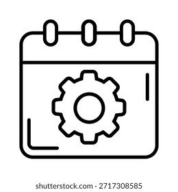 Settings icon. Setup Illustration sign. Support symbol. Fix or repair logo.