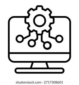 Icono de Configuraciones. Configurar signo de ilustración. Símbolo de Asistencia. Corregir o reparar el logotipo.