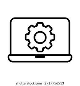 Icono de Configuraciones. Configurar signo de ilustración. Símbolo de Asistencia. Corregir o reparar el logotipo.