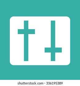 settings icon sign Illustration