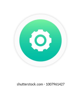 Settings icon sign symbol vector illustration  icon.