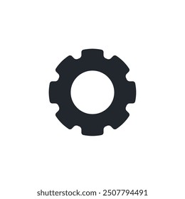 Settings icon symbol template for graphic and web design collection logo vector illustration