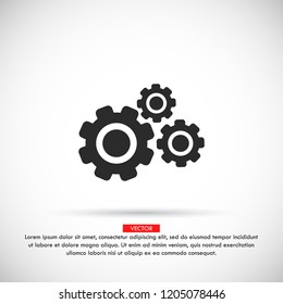 SETTINGS icon  vector 10 eps design