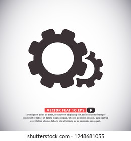 SETTINGS icon  vector 10 eps design
