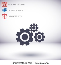SETTINGS icon  vector 10 eps design