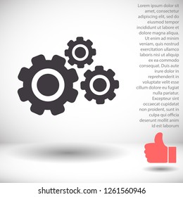 SETTINGS icon  vector 10 eps design