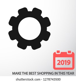 SETTINGS icon  vector 10 eps design