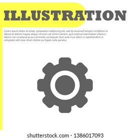 SETTINGS icon  vector 10 eps design 