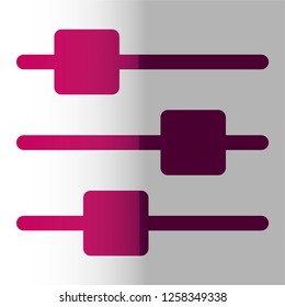 settings icon vector