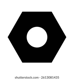 settings icon vector for any purposes, Simple Gear Icon Mechanical Cogwheel Symbol in Minimal Line Style