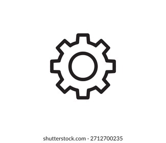 Settings icon vector design illustration