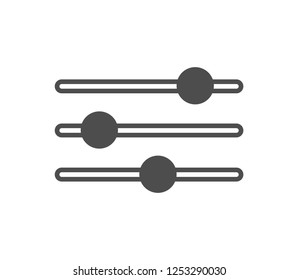 Settings icon . Vector . EPS 10