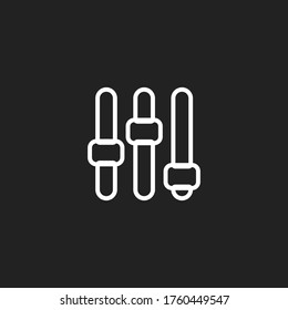 icono de configuración. Ilustración del vector EPS 10.