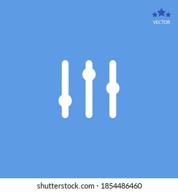 icono de configuración. Ilustración del vector EPS 10.