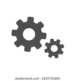  Settings icon vector IllustrationContaining configuration, maintenance, service, tools, wrench, gear. For website marketing design, logo, app, template, ui, operation, gear, control panel, equalizer,