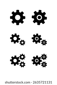 Settings icon vector Illustration,icons collection,icon set,Containing configuration, maintenance, service, tools, wrench, gear. For website marketing design, logo, app, template, ui, operation, gear