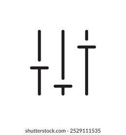 Settings icon Vector set outline
