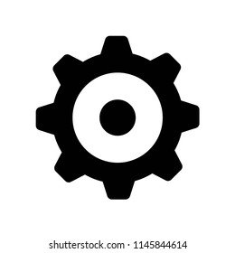 Settings icon vector icon. Simple element illustration. Settings symbol design. Can be used for web and mobile.