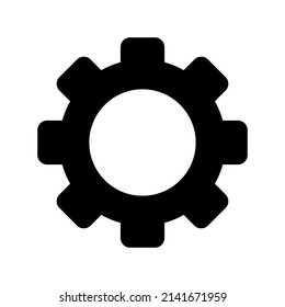 Settings Icon Vector Symbol Design Illustration