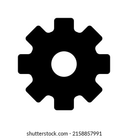 Settings Icon Vector Symbol Design Illustration