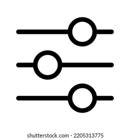 Settings Icon Vector Symbol Design Illustration