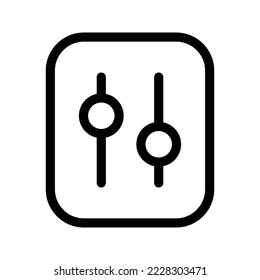Settings Icon Vector Symbol Design Illustration
