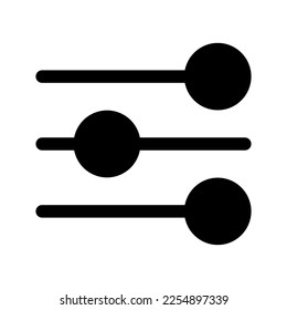 Settings Icon Vector Symbol Design Illustration