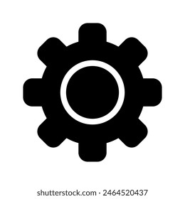 Settings Icon Vector Symbol Design Illustration