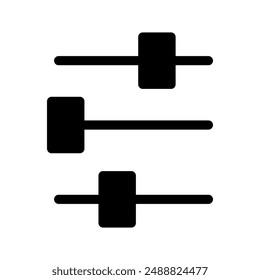 Settings Icon Vector Symbol Design Illustration