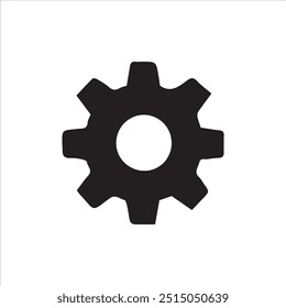Settings Icon Vector Symbol Design Illustration, Gear Icon Vector Design