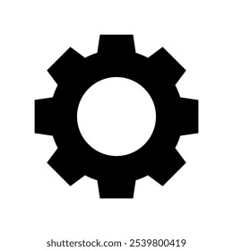 Configuraciones Icono Vector Símbolo Diseño Ilustración