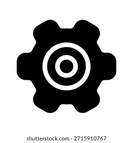 Settings Icon Vector Symbol Design Illustration