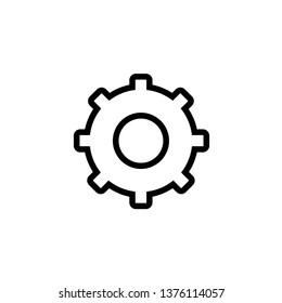 Settings Icon Vector, Using For Presentation, Website and Application