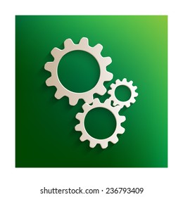 Settings icon vetor