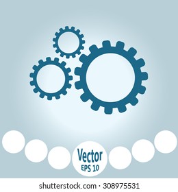 Settings icon vetor