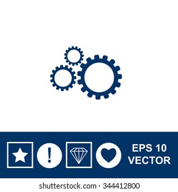 Settings icon vetor.