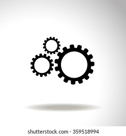 Settings icon vetor.