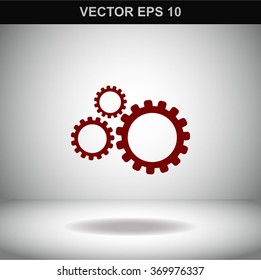 Settings icon vetor.