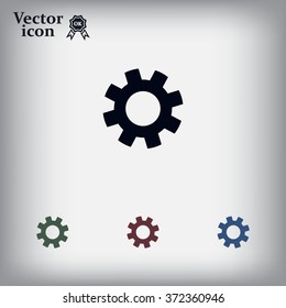 Settings icon vetor