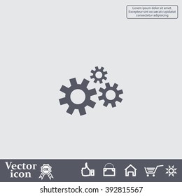 Settings icon vetor