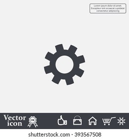 Settings icon vetor