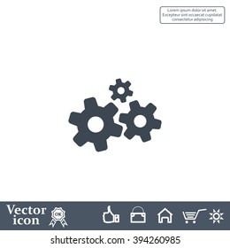 Settings icon vetor