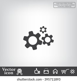 Settings icon vetor