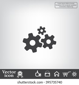 Settings icon vetor
